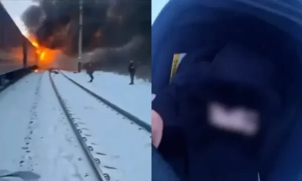 Pamje të tmerrshme nga Ukraina, rusët sulmojnë trenin e pasagjerëve