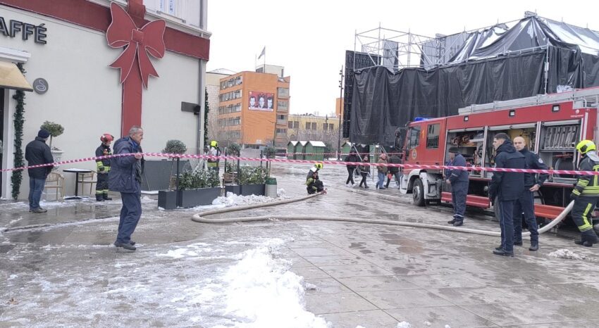 Zjarr në një objekt në Prishtinë