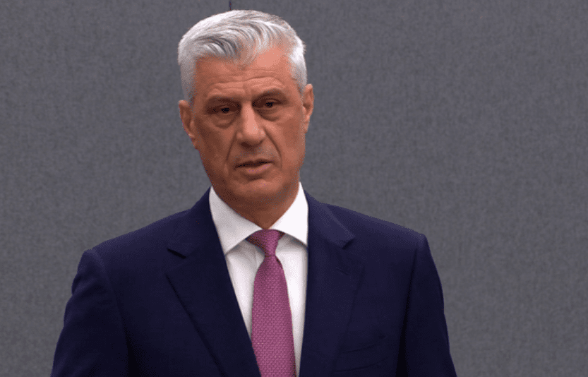 Hashim Thaçi e nis fjalimin duke uruar shqiptarët për Pavarësi