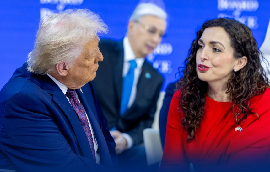 FAZ: Osmani nënshkroi me Trump në Davos pa u konsultuar me Kurtin, me ndihmën e Edi Ramës