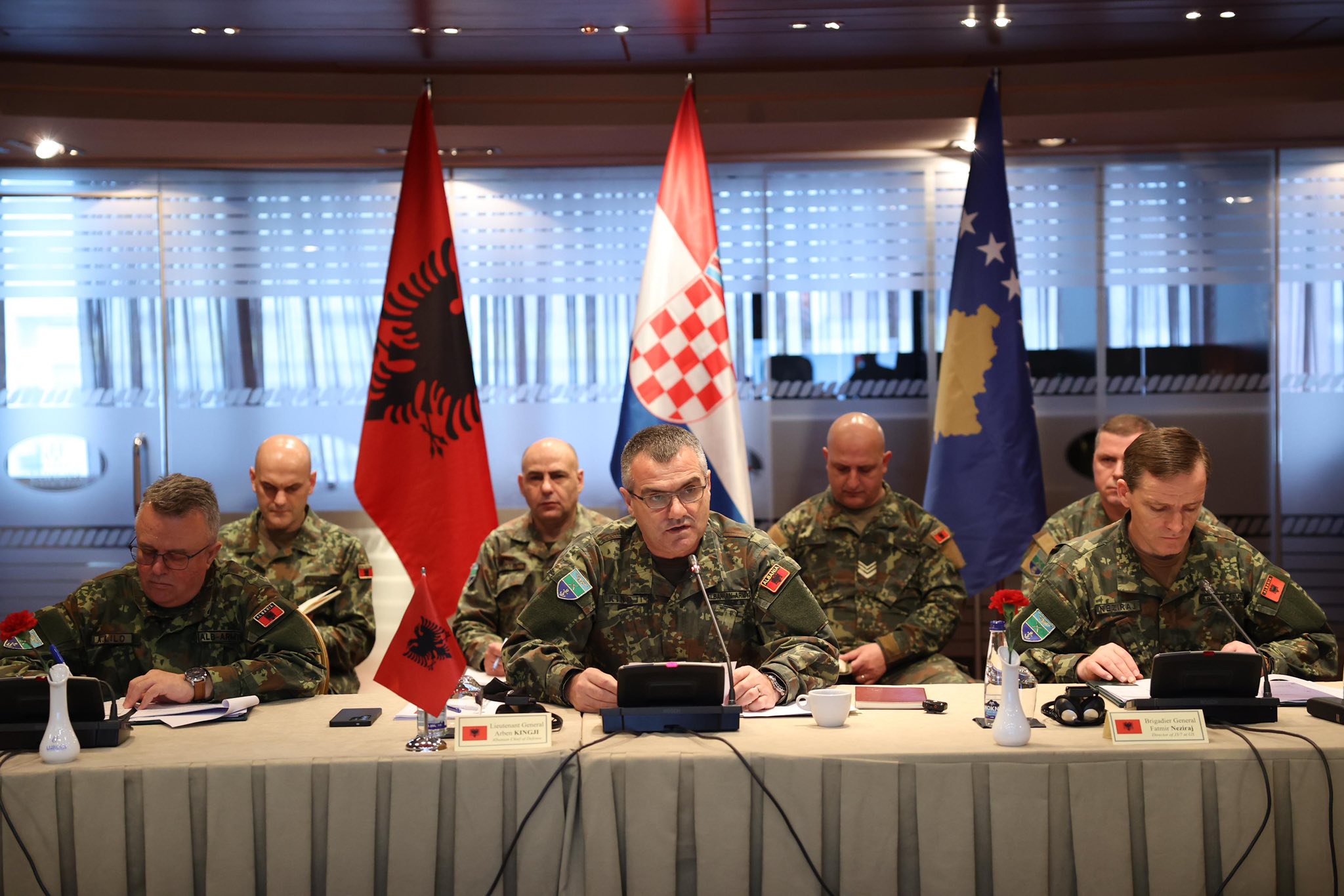 Vengu: Në 2026 mbahet stërvitja e parë trilaterale Shqipëri-Kosovë-Kroaci