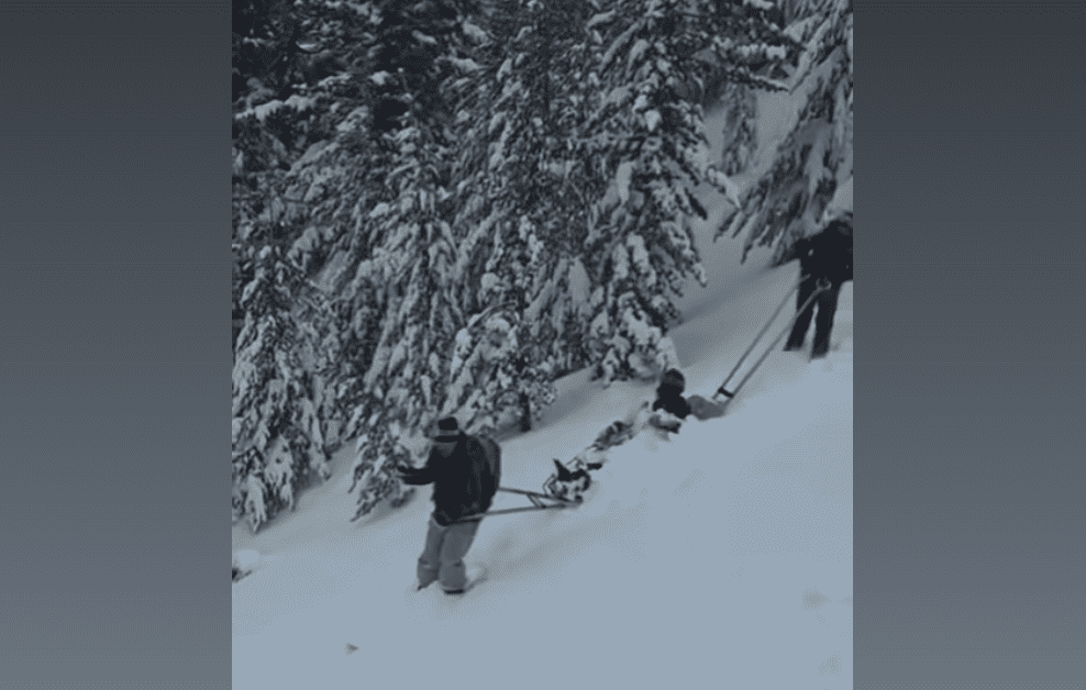 Një skiator lëndohet nga orteku i borës në Mitrovicë