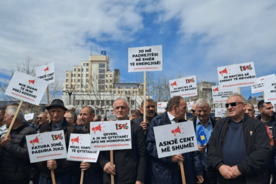 Të premten mbahet protestë në Prishtinë, kundër rritjes së çmimit të rrymës