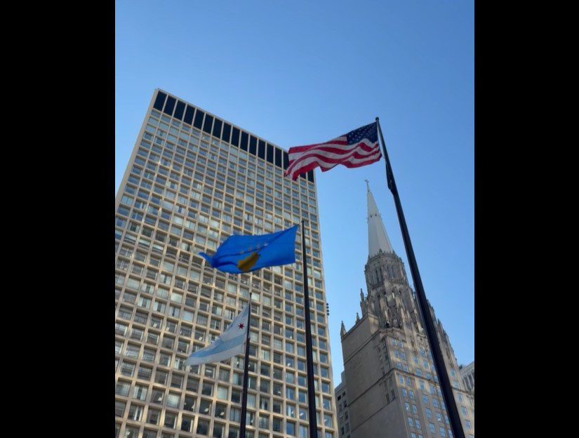 Flamuri i Kosovës ngritet në Çikago për 18-vjetorin e Pavarësisë