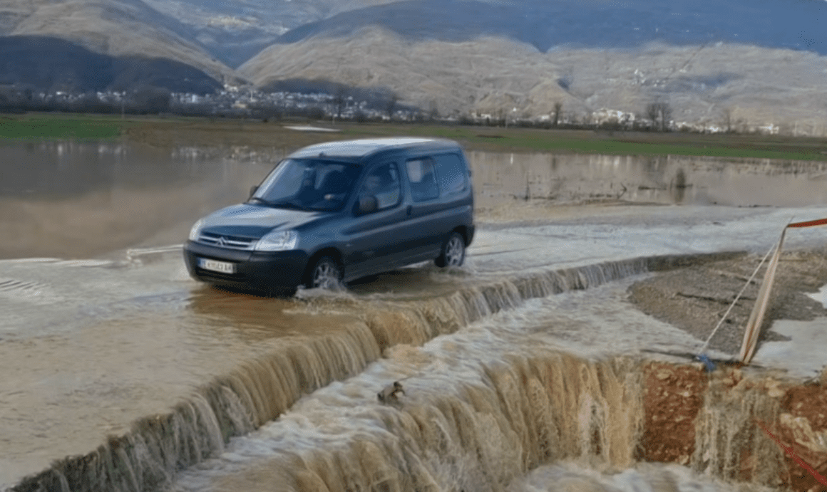 Përmbytje në Shkup dhe disa zona të tjera përreth