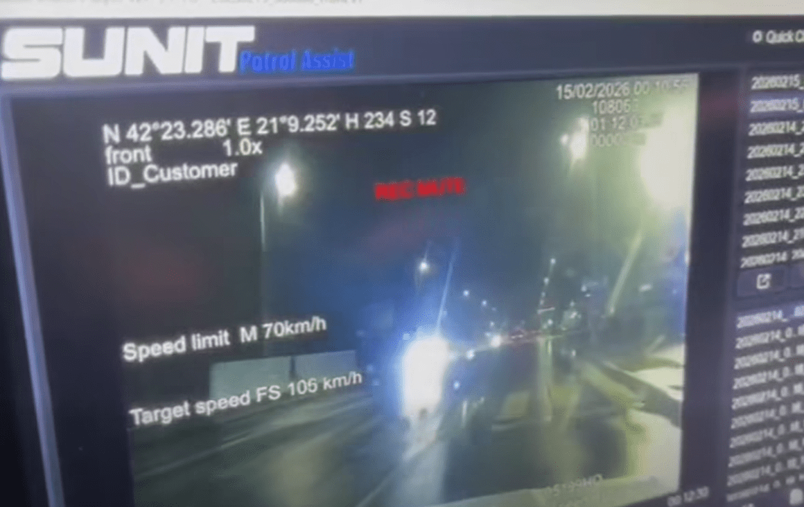 106 km/h në zonën 50, Policia në Ferizaj ia merr lejen 19-vjeçarit