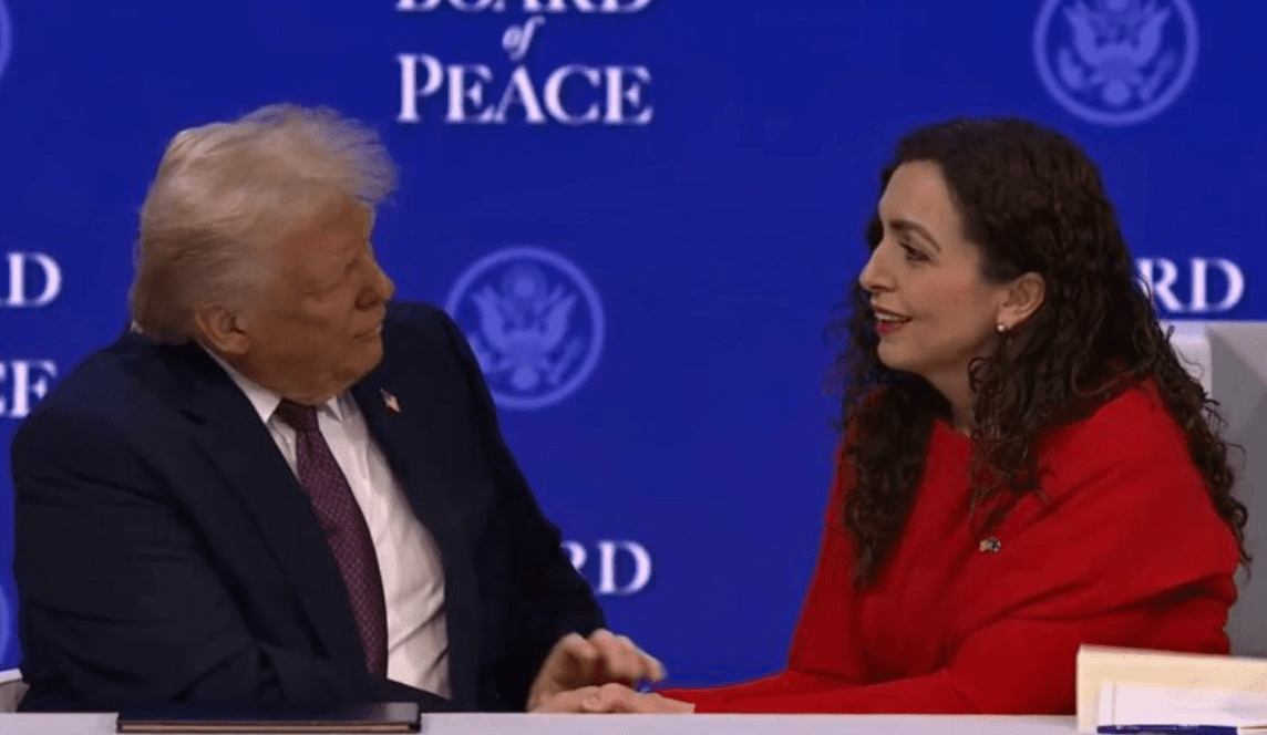 Trumpi, Osmanit: Po bën një punë të mirë