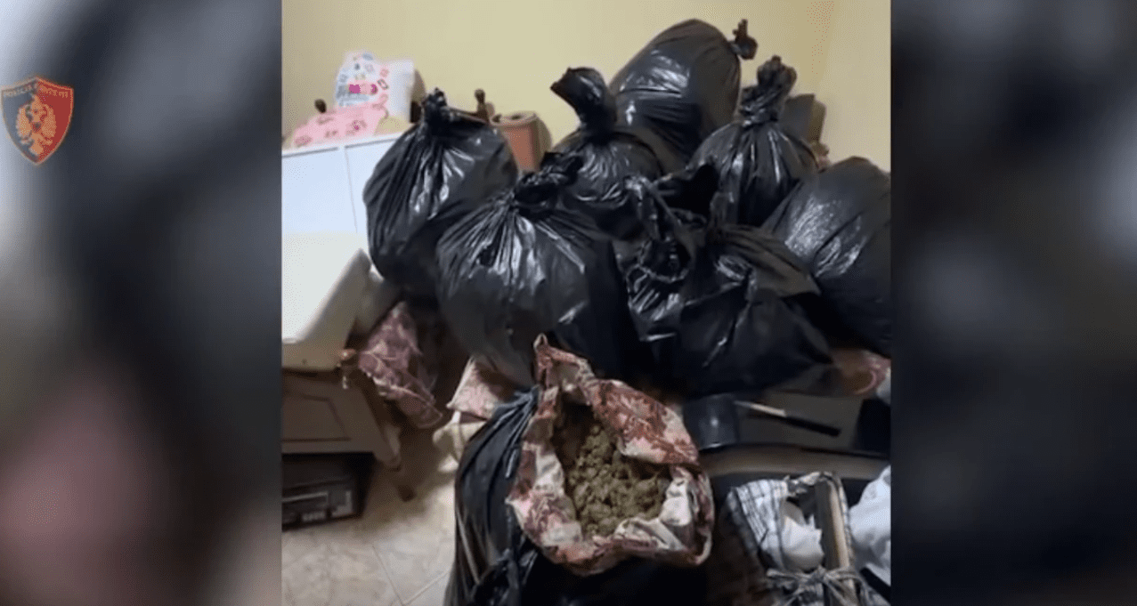 Sekuestrohen 57 kg kanabis, arrestohen dy persona në Vlorë