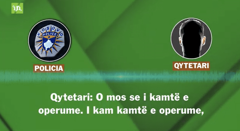 “A e di ti kush jam unë”- Publikohet audio-incizimi pas suspendimit të gjashtë policëve në Gjakovë