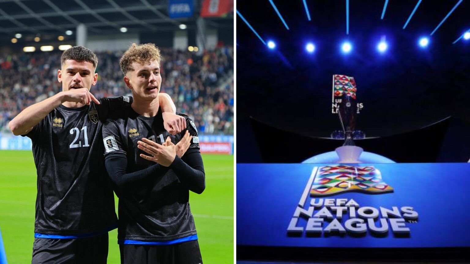 Sonte Kosova mëson kundërshtarët e saj në Ligën e Kombeve