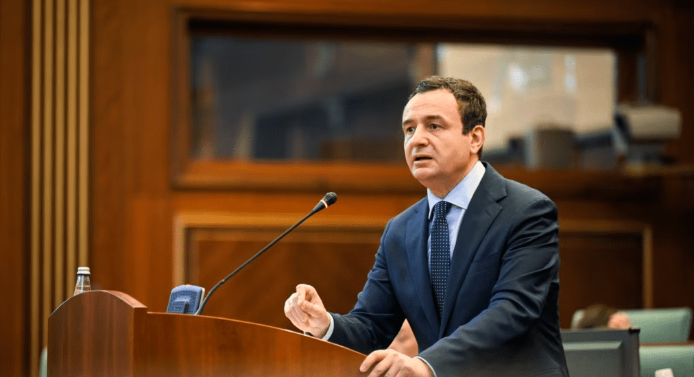 Albin Kurti propozon kabinetin qeveritar