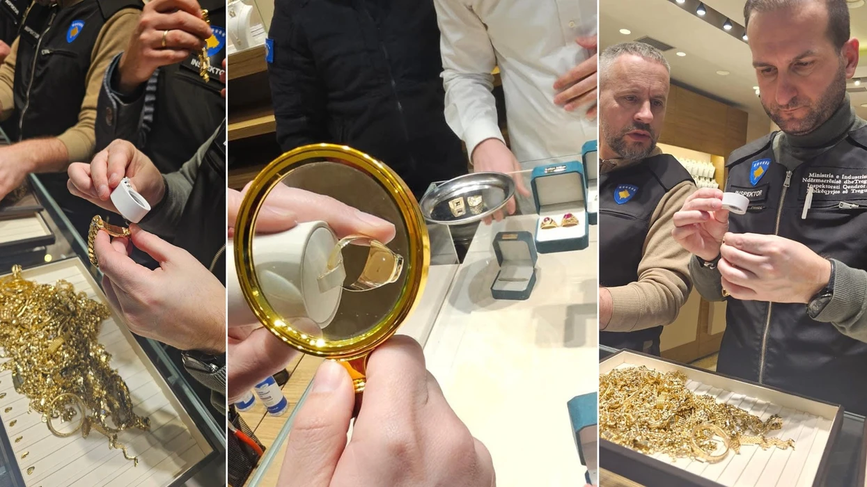 Pejë: Pamje nga aksioni ku u konfiskuan 45 kg ari