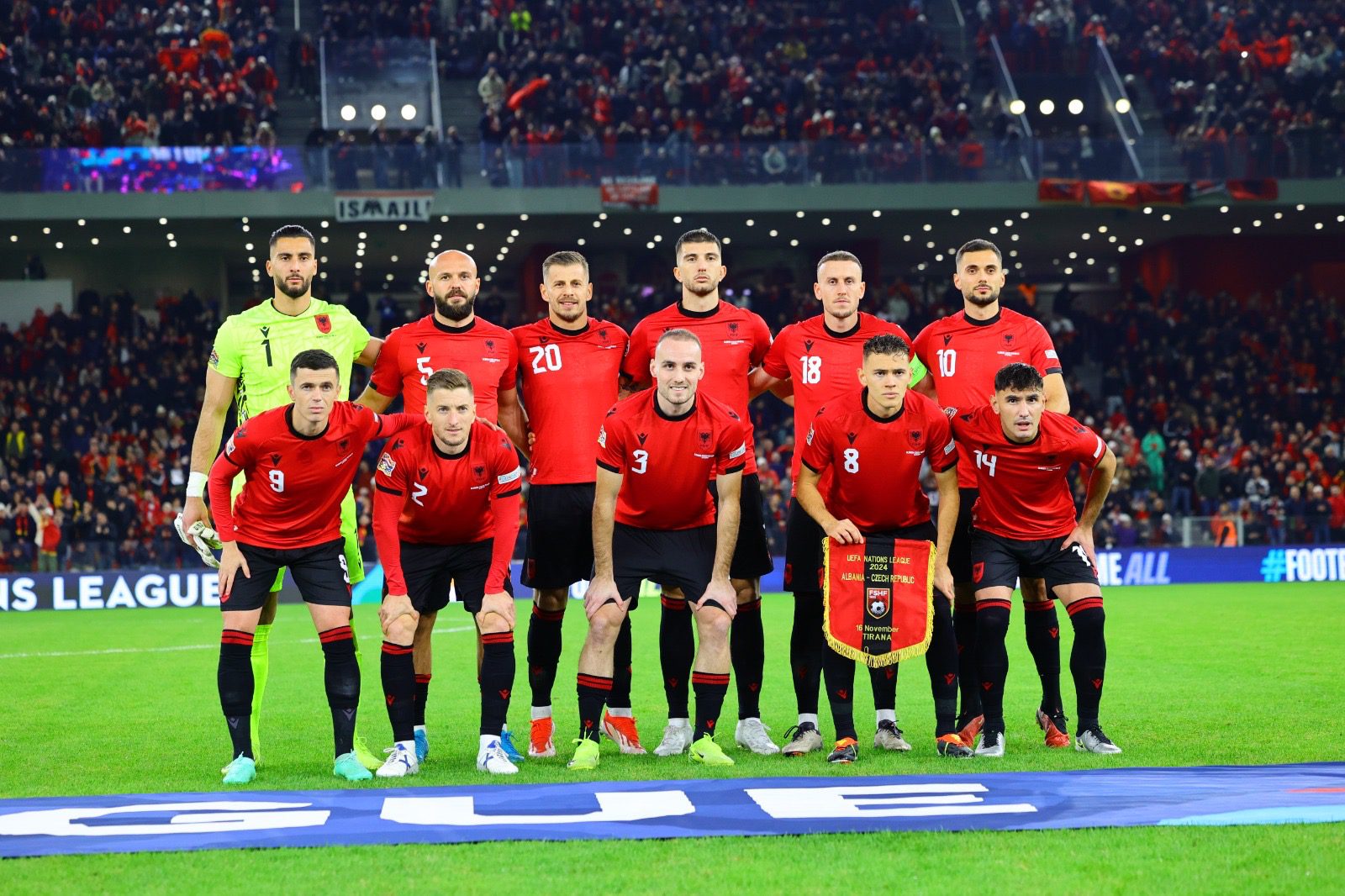 Shqipëria mëson kundërshtarët e saj në Ligën e Kombeve