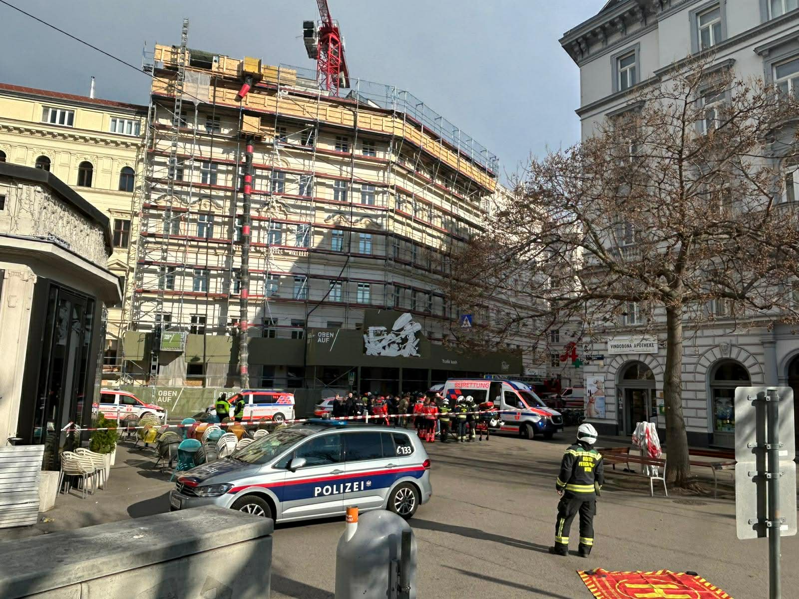 Publikohen pamje nga punishtja në Vjenë ku vdiqën tragjikisht katër punëtorët nga Kosova