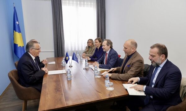 Hamza deklarohet pas takimit me një delegacion të BE-së