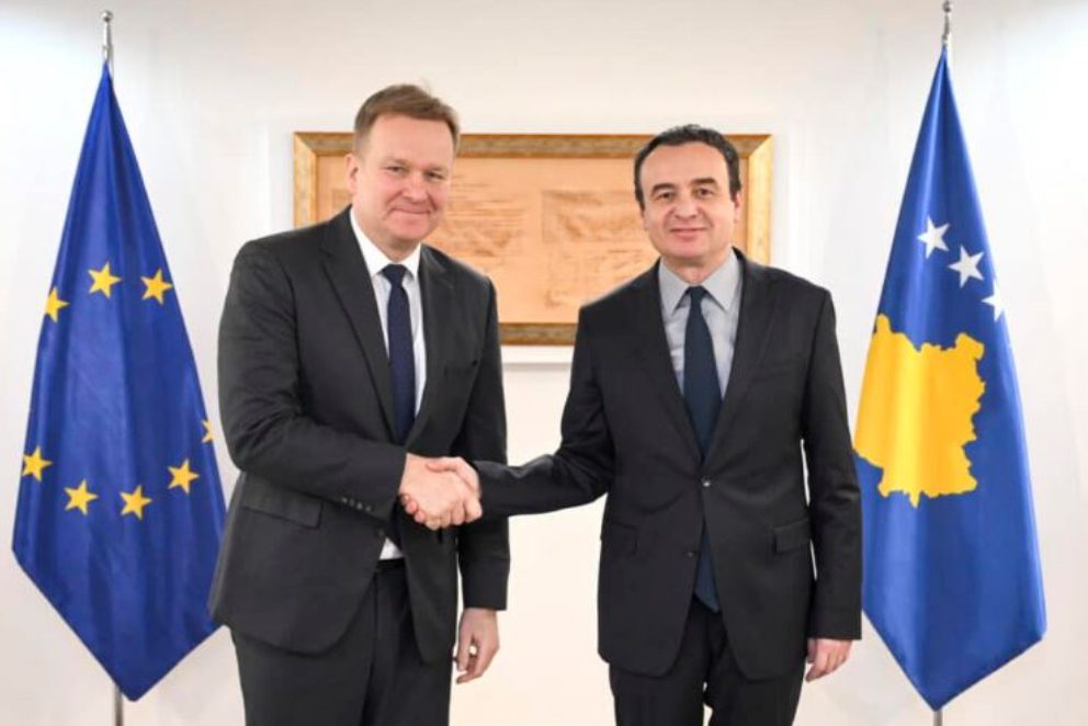 Kurti do të takohet sot me Sorensen