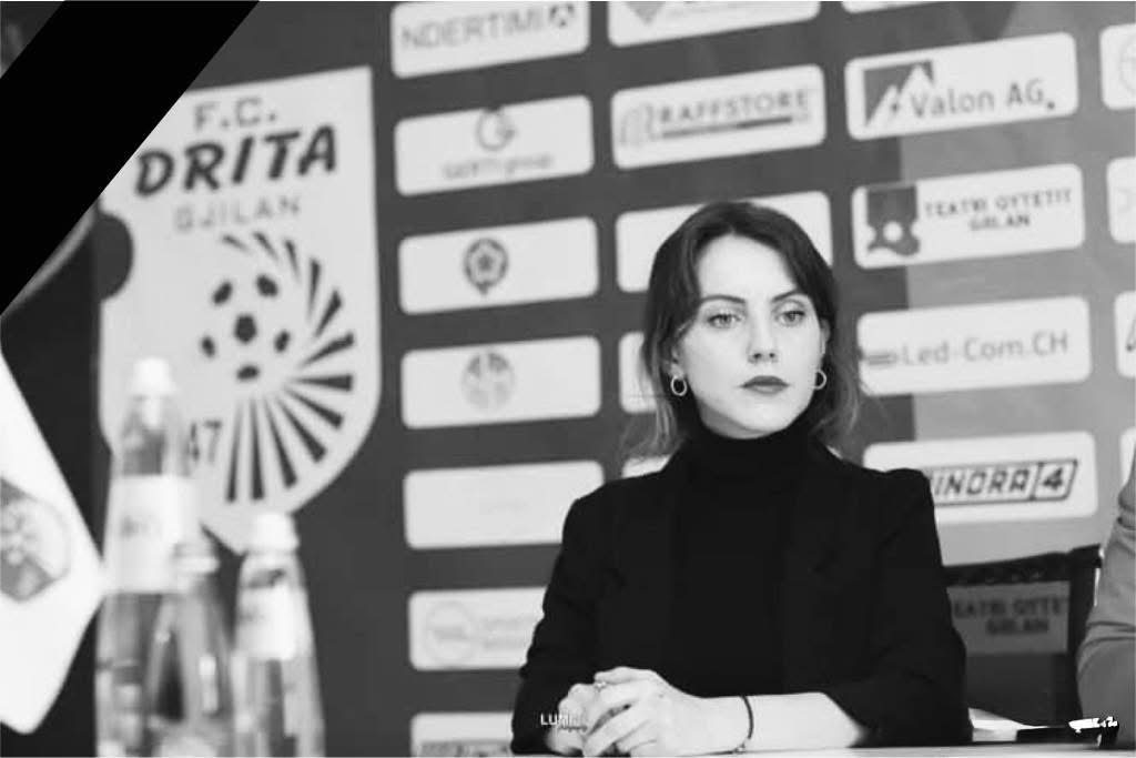 Ndahet nga jeta zëdhënësja e FC Drita, Elife Sherifi