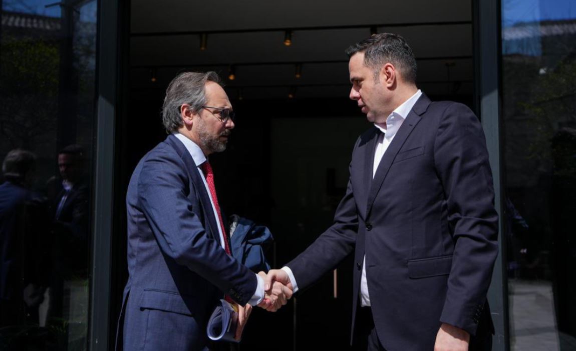 Abdixhiku dhe Giaufret flasin për çështjen e Presidentit