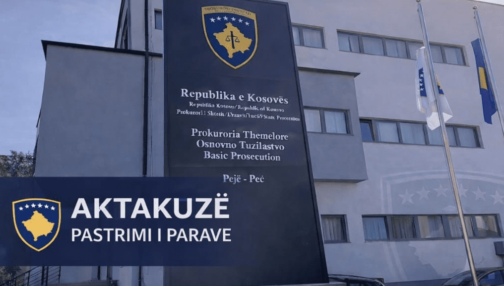 Aktakuzë ndaj një personi në Pejë për pastrim parash 
