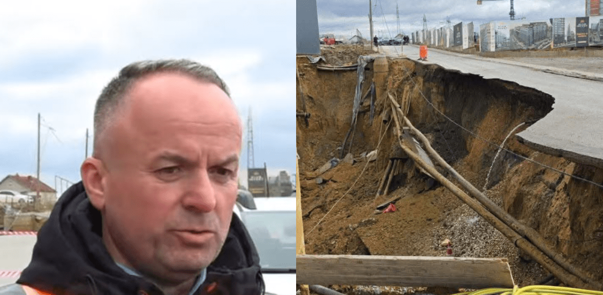 Drejtori i Sigurisë në Prishtinë tregon shkakun e shembjes së rrugës