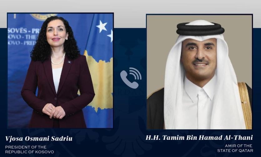 Sulmet e Iranit ndaj Katarit – Osmani telefonon Bin Hamadin