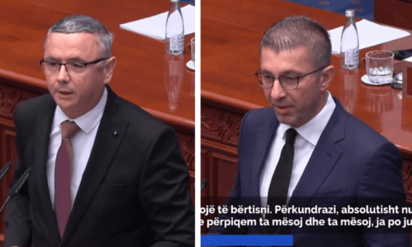 Debat për gjuhën në RMV – deputeti shqiptar pyet Mickoskin: A duhet gjuha maqedonase të jetë e detyrueshme për shqiptarët?