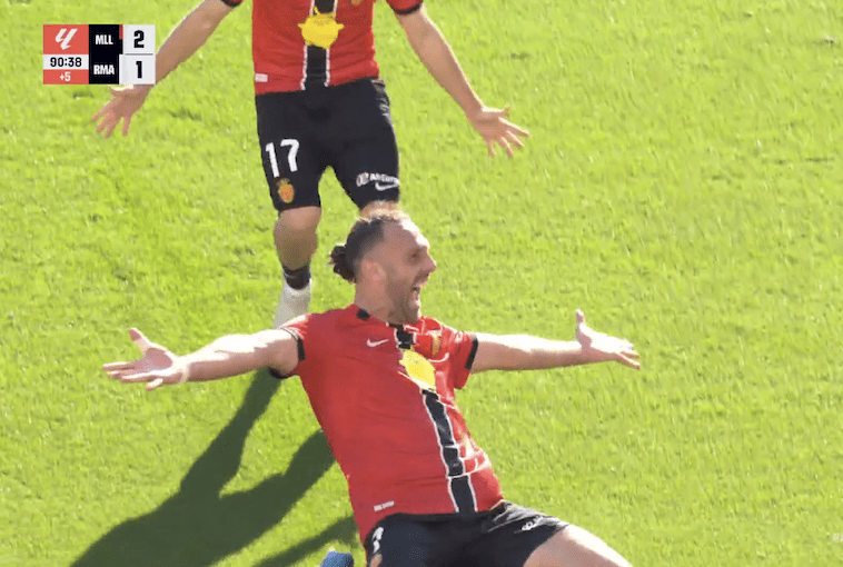 Muriqi i shënon supergol Real Madridit dhe ia fiton Mallorcas pikët e plota