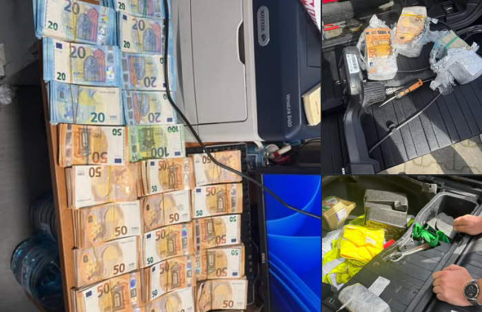 Konfiskohen mbi 122 mijë euro dhe valutë e huaj gjatë tentimit të mosdeklarimit në kufi