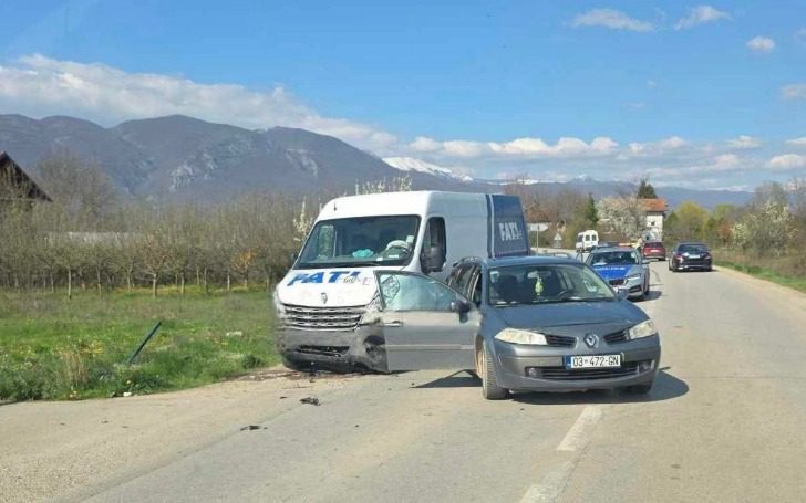 Aksident në Tomoc të Istogut, pesë të lënduar