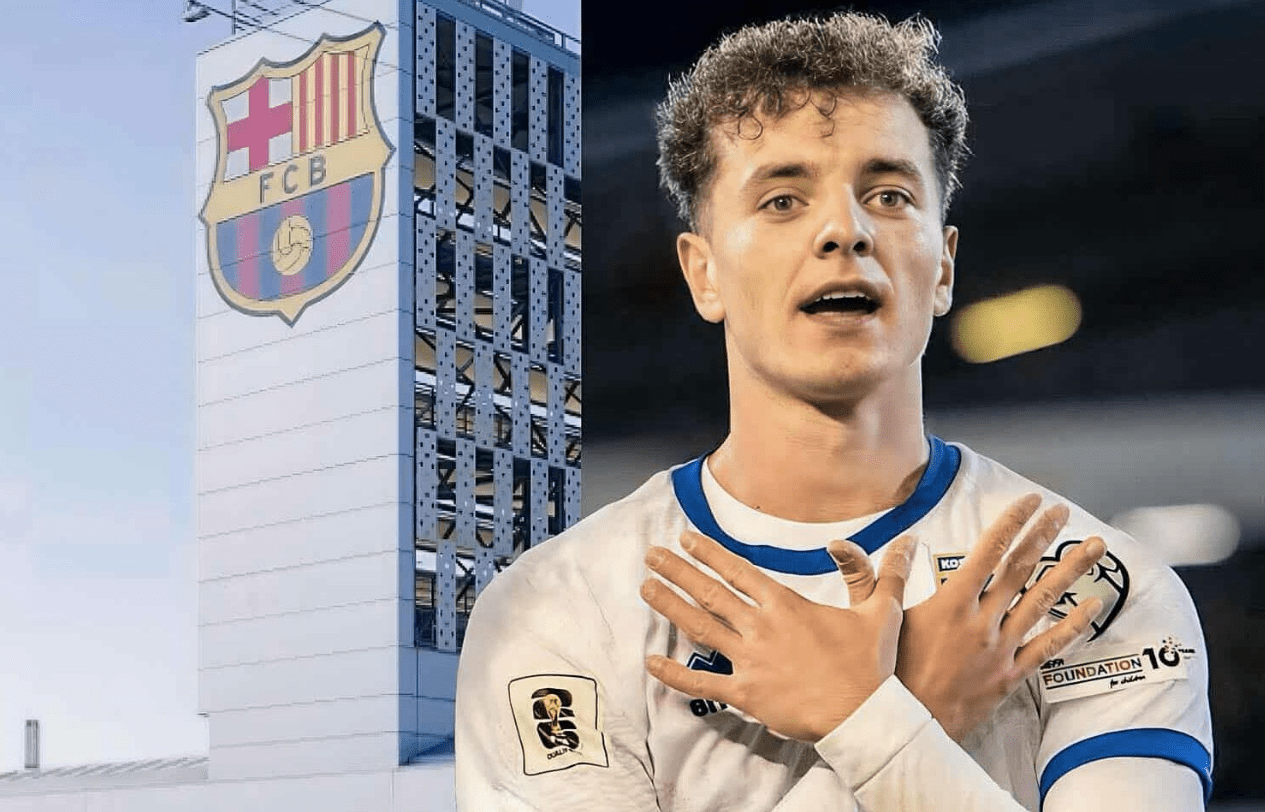 Barcelona e sheh Fisnik Asllanin si pasues të Lewandowskit