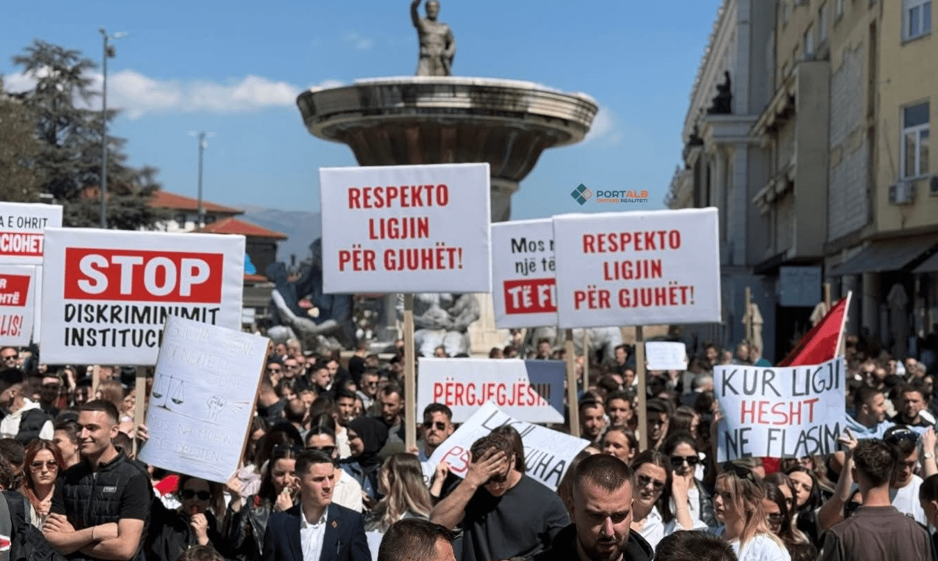BDI: Protesta, e organizuar për dobësimin e gjuhës shqipe në institucione