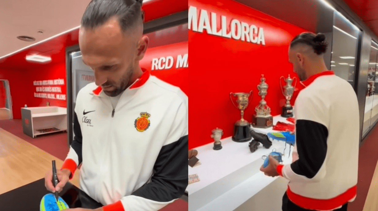 Vedat Muriqi dërgon këpucët në muzeun e Mallorcas, pas rekordit historik