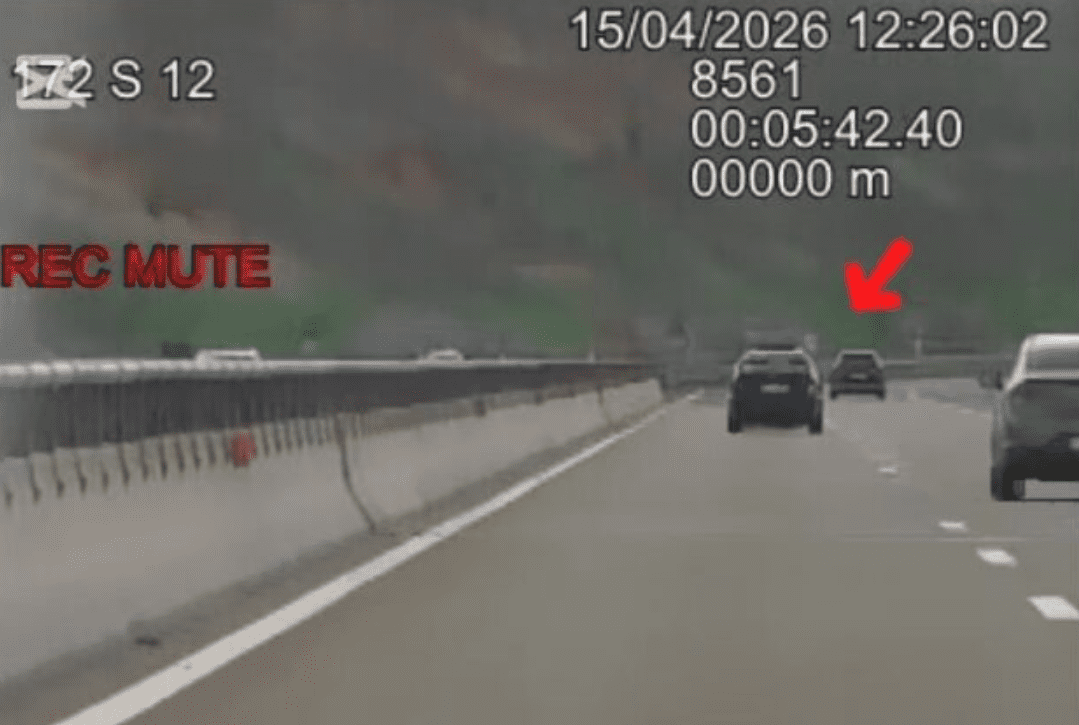 Voziti 182km/h me veturë pa regjistrim, i merret leja për 3 muaj