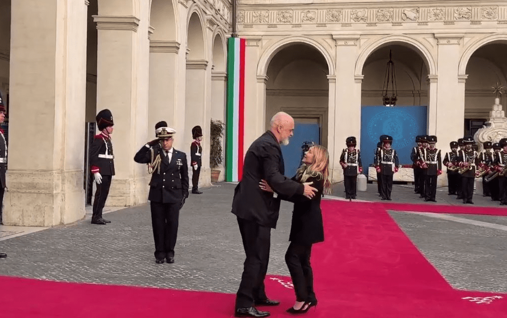 Rama me vizitë zyrtare në Itali, pritet me ceremoni zyrtare nga Meloni 