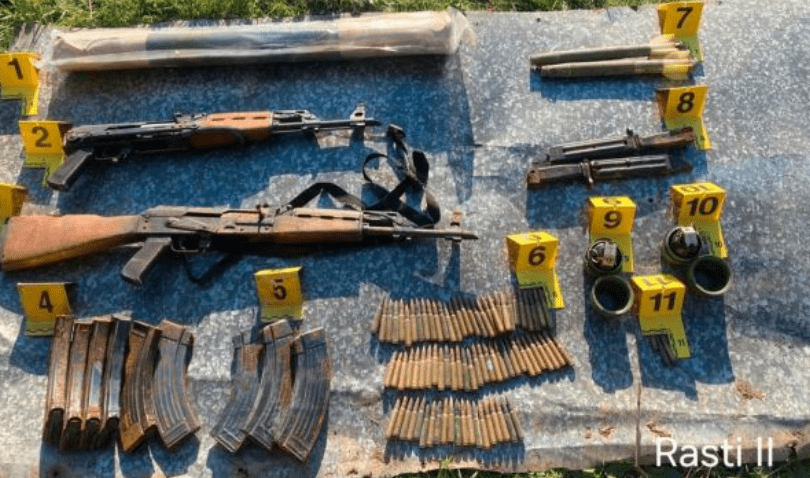 Zbulimi i armatimit në Zubin Potok, policia del me detaje të tjera