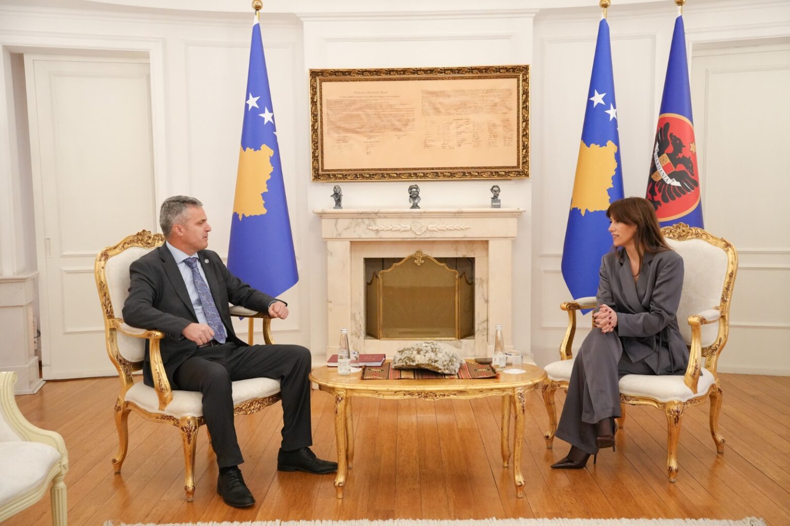 Haxhiu takohet me Kryesuesin e KPK-së, flasin për përmbyllje sa më të shpejtë të procesit për zgjedhjen e Kryeprokurorit të Shtetit