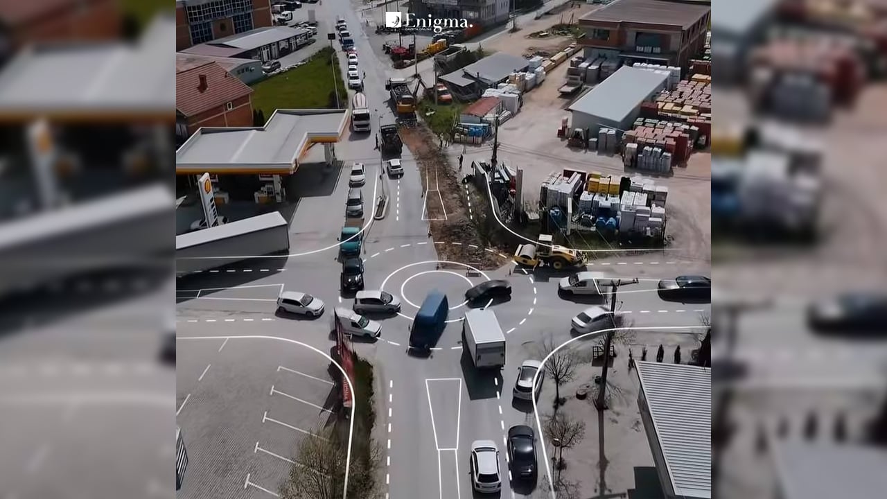 Nisin punimet në ndërtimin e rrethrrotullimit në magjistralen Gjilan-Prishtinë