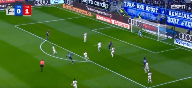 Asllani shënon një eurogol me Hoffenheimin në ligën gjermane