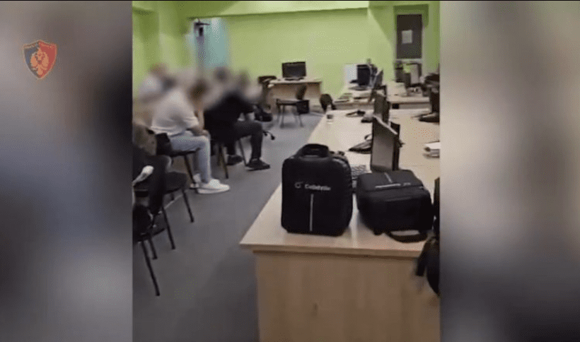 Policia e Tiranës prangos 10 persona për skemë mashtrimi me “call center”