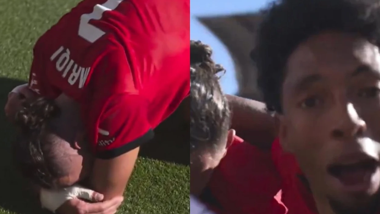 “Për Kosovën”, bashkëlojtari i Mallorcas i jep mbështetje Vedat Muriqit, i cili qan pas golit ndaj Real Madridit