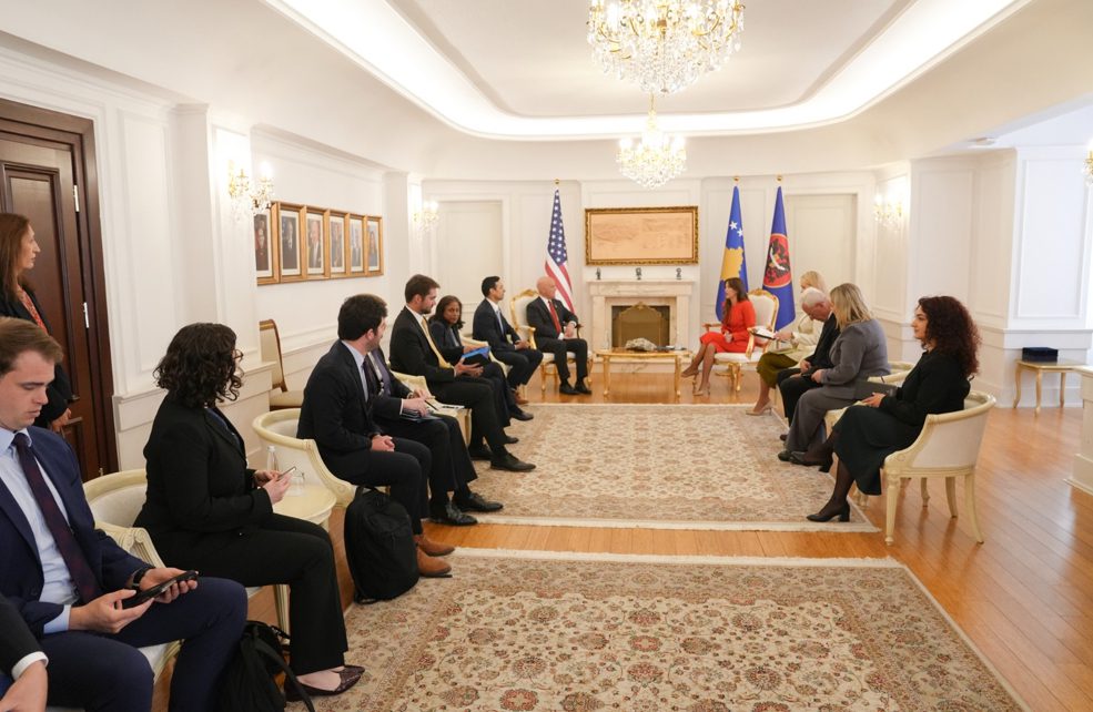 Takimi me kongresistët amerikanë, Haxhiu: Anëtarësimi në NATO, siguri për Kosovën