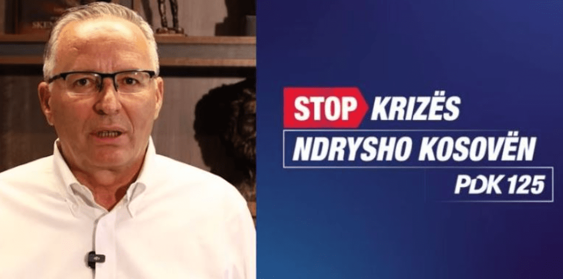 Slogani i PDK-së për zgjedhjet: “Stop Krizës. Ndrysho Kosovën!”