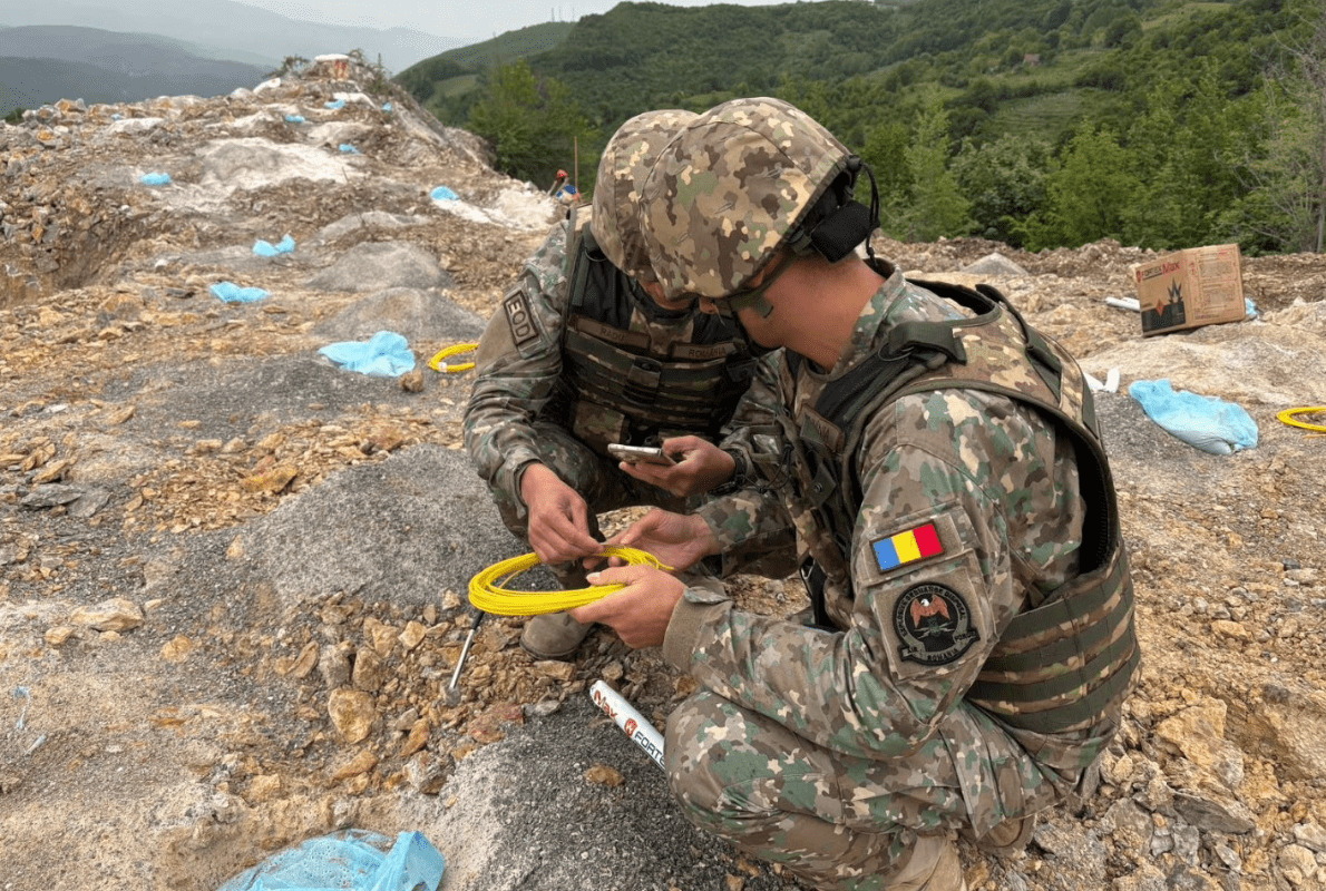 KFOR-i monitoron një operacion shpërthimi në Kosovë