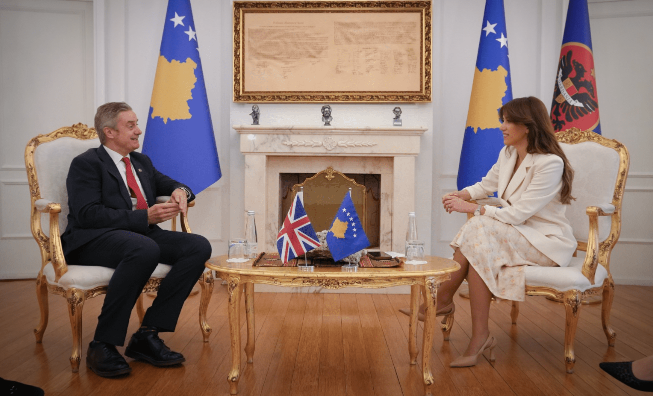 Haxhiu flet me ambasadorin britanik për zgjedhjet e 7 qershorit