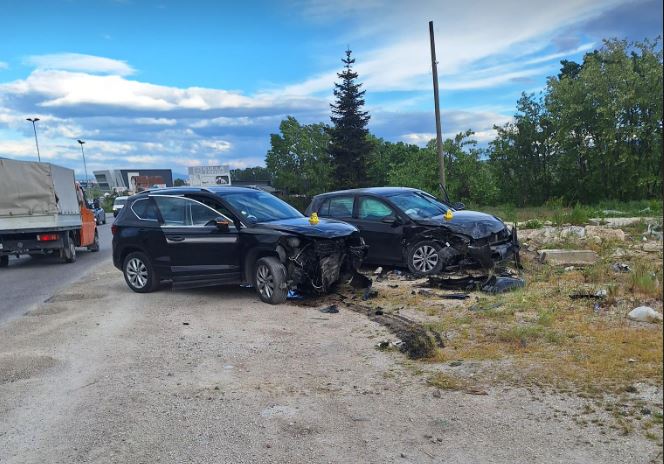 Aksident trafiku në Shupkovc të Mitrovicës, katër të lënduar