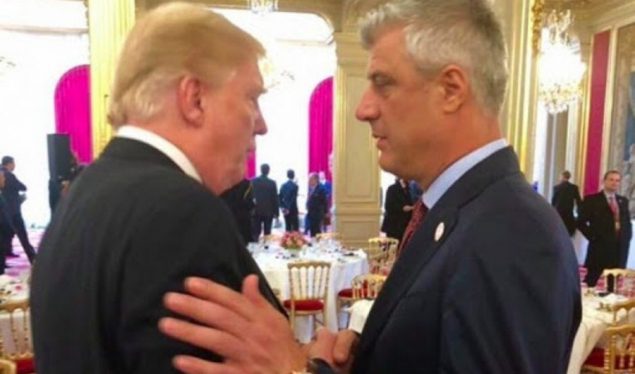 Thaçi: Trump, i vetmi që mund ta detyrojë Putinin ta njohë Kosovën