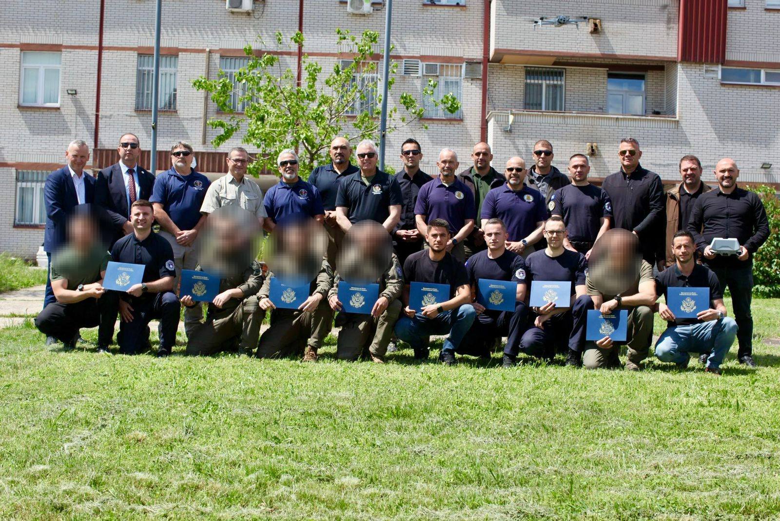 Certifikohen 12 zyrtarë policorë për operim me dronë, policia pranon donacion mbi 273 mijë dollarë nga Amerika