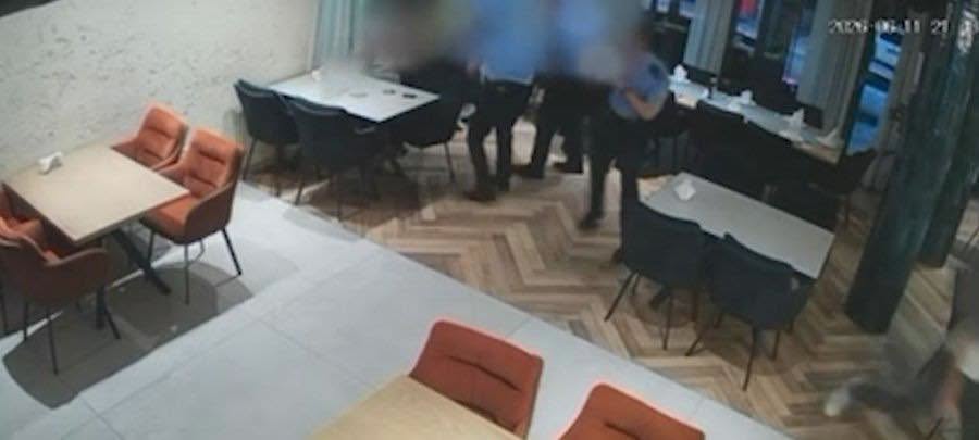 I dyshuari vetplagoset në prani të policisë, në rast e përfshirë një zyrtare policore