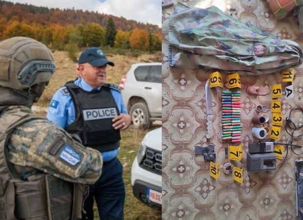 Zbulohen armë, municion dhe pajisje ushtarake në dy shtëpi të pabanuara në Leposaviq