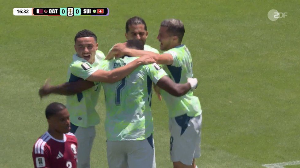 GOOOOL – Zvicra kalon në epërsi ndaj Katarit